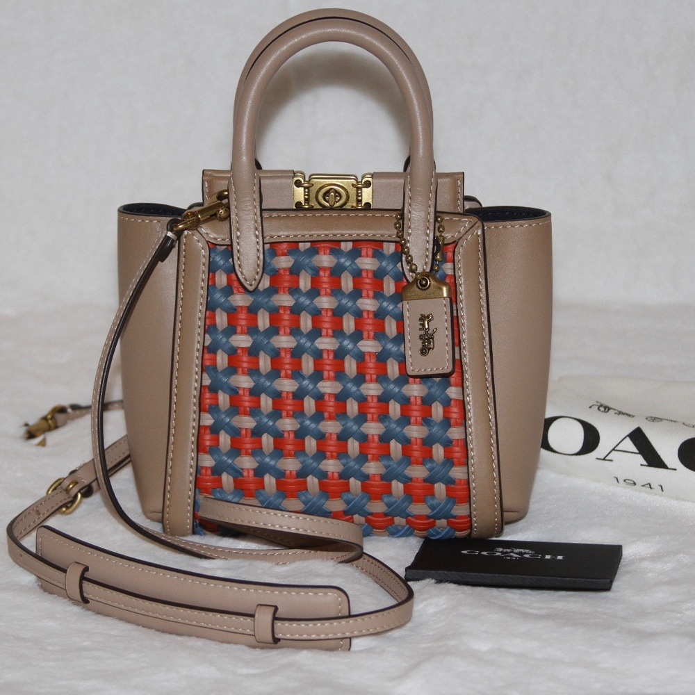 NWT COACH 1941 Troupe 16 Crossbody Bag Leather Purse Handbag